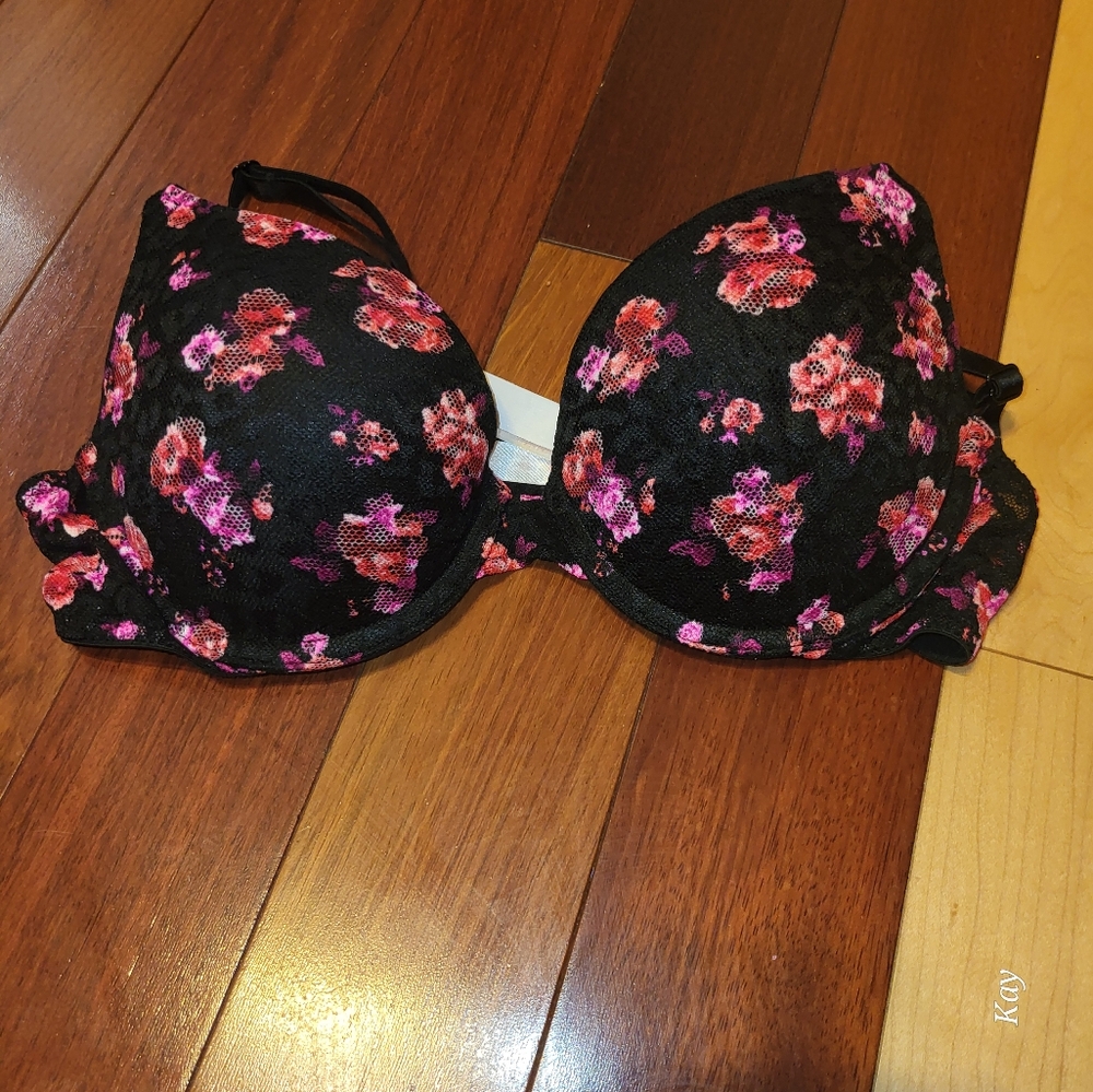 PINK black bra